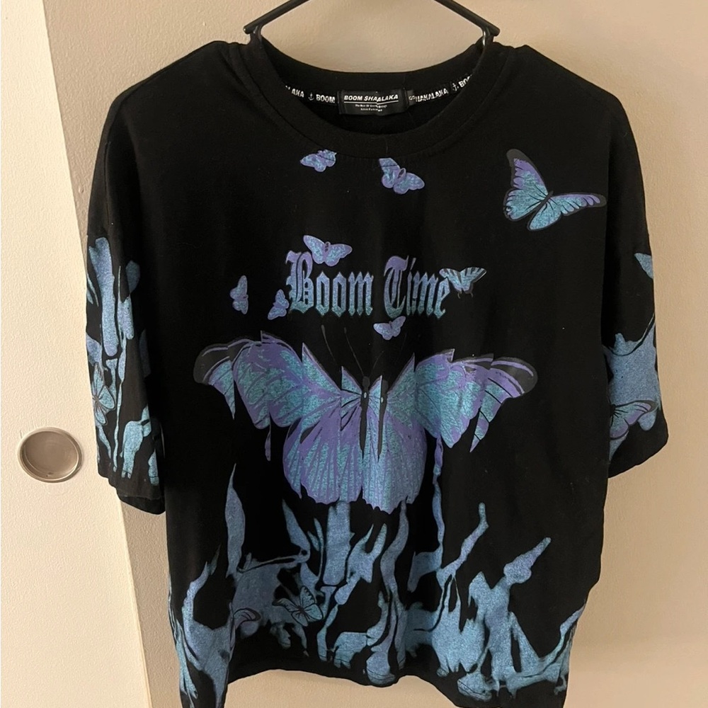 Boom Shakalaka Trendy Graphic Tee Shirt